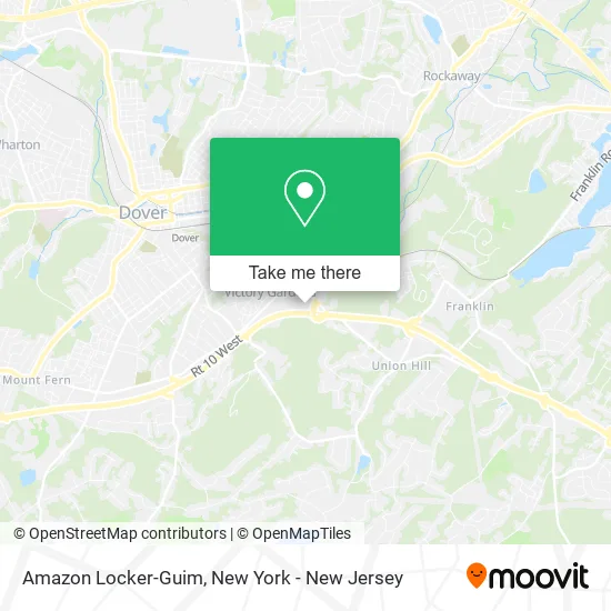 Amazon Locker-Guim map