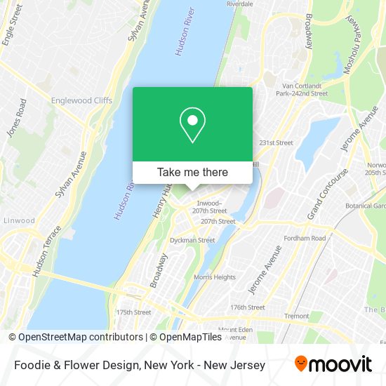 Foodie & Flower Design map