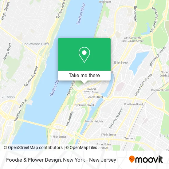 Foodie & Flower Design map