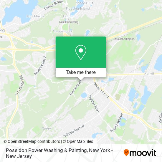 Poseidon Power Washing & Painting map