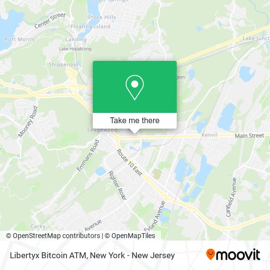 Libertyx Bitcoin ATM map