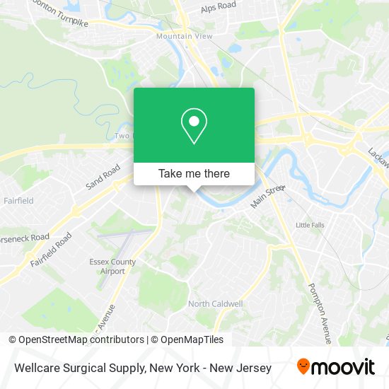 Mapa de Wellcare Surgical Supply