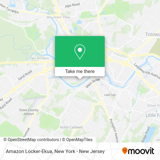 Amazon Locker-Ekua map
