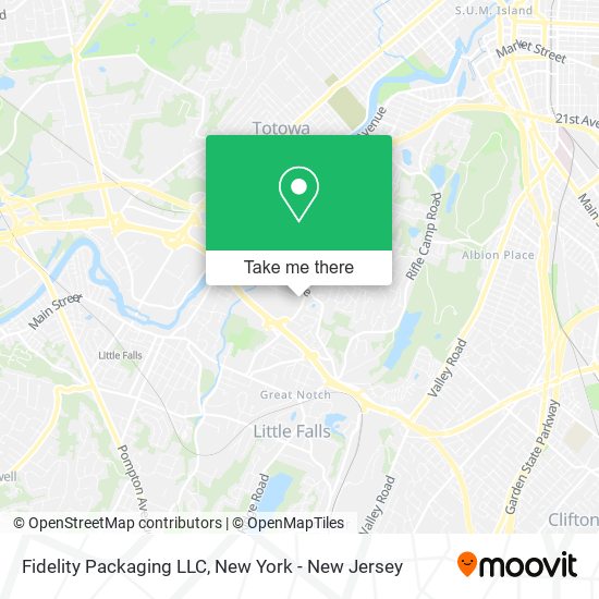 Fidelity Packaging LLC map