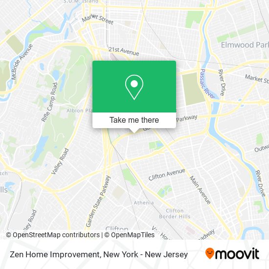 Zen Home Improvement map