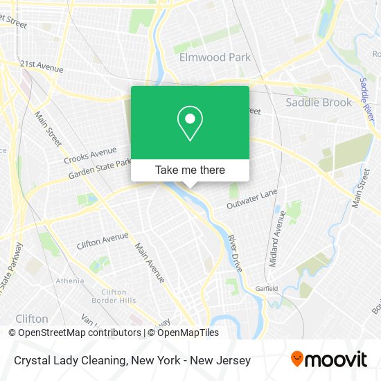 Crystal Lady Cleaning map