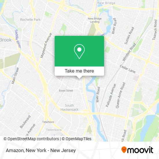 Amazon map