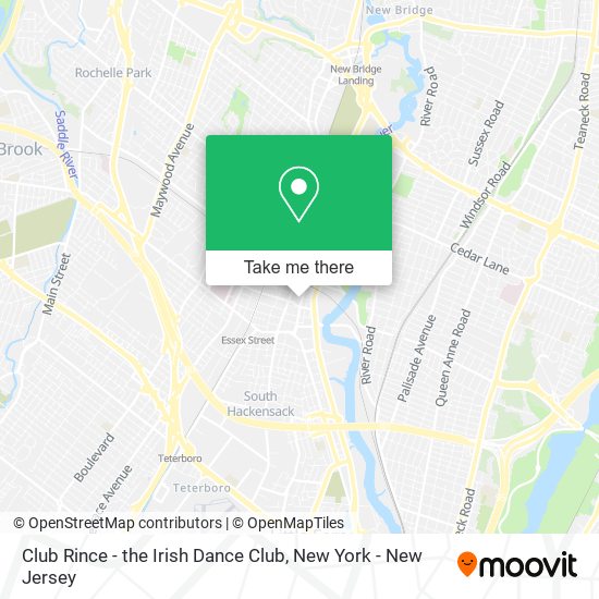 Club Rince - the Irish Dance Club map