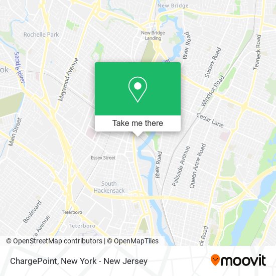 ChargePoint map