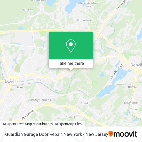 Guardian Garage Door Repair map