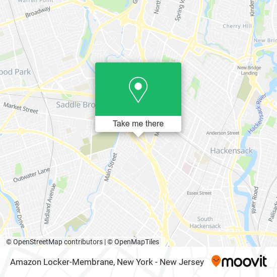 Amazon Locker-Membrane map