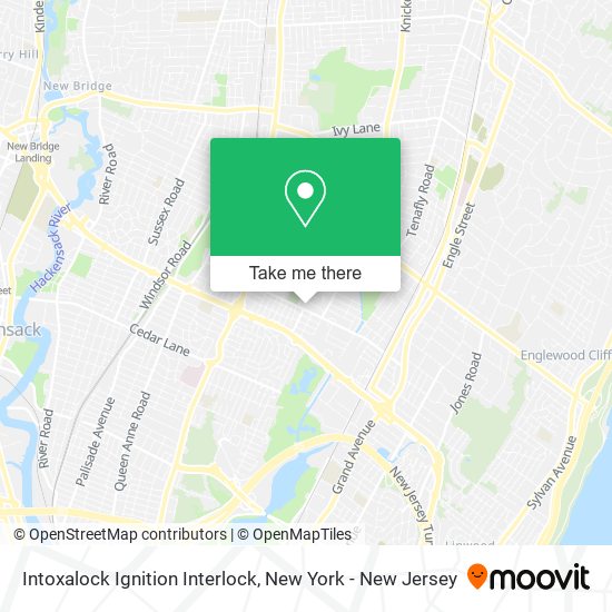 Intoxalock Ignition Interlock map