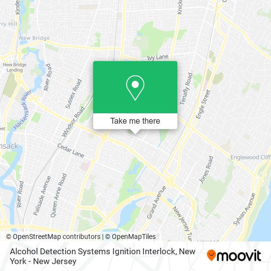 Mapa de Alcohol Detection Systems Ignition Interlock