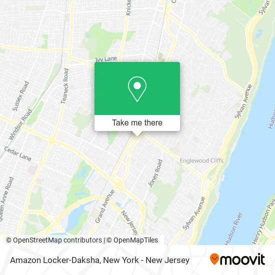 Amazon Locker-Daksha map