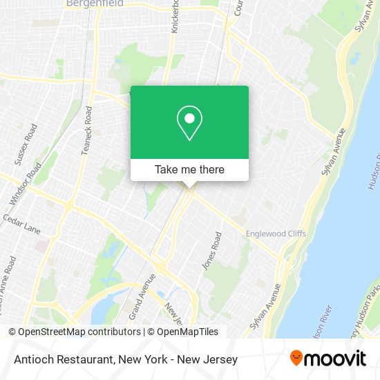 Antioch Restaurant map