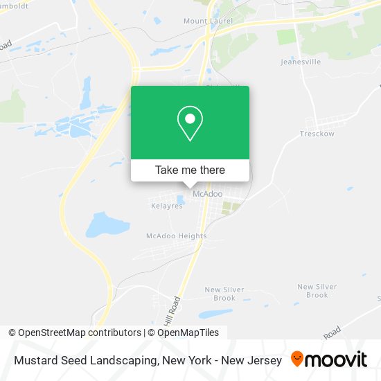 Mustard Seed Landscaping map