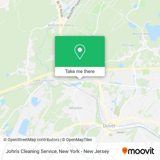 John's Cleaning Service map