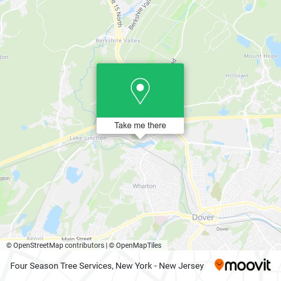 Four Season Tree Services map