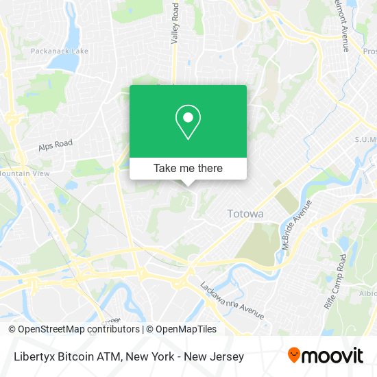 Libertyx Bitcoin ATM map