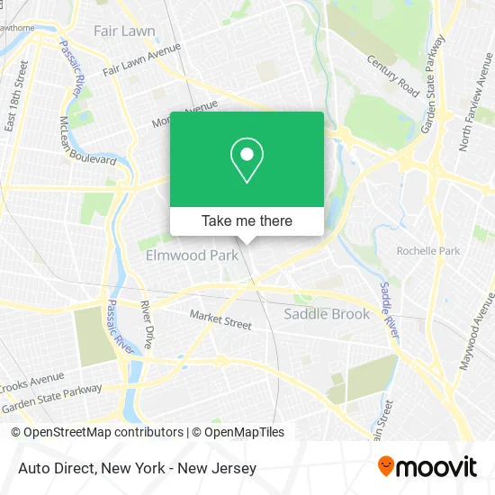 Auto Direct map