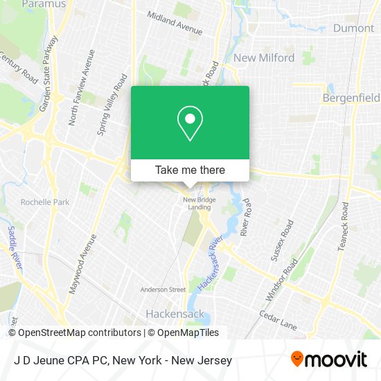 J D Jeune CPA PC map