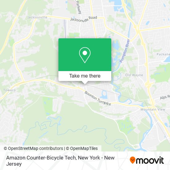Mapa de Amazon Counter-Bicycle Tech