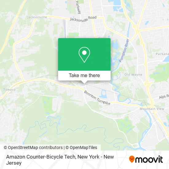 Amazon Counter-Bicycle Tech map
