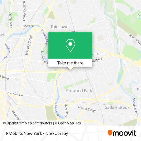 T-Mobile map