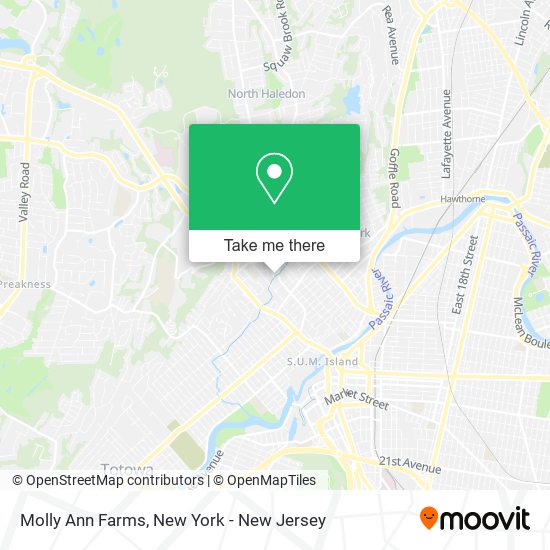 Molly Ann Farms map