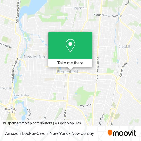 Amazon Locker-Owen map