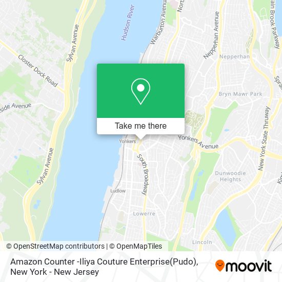 Amazon Counter -Iliya Couture Enterprise(Pudo) map