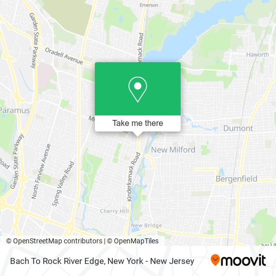 Mapa de Bach To Rock River Edge