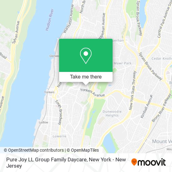 Pure Joy LL Group Family Daycare map