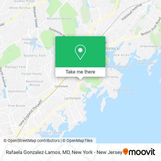 Mapa de Rafaela Gonzalez-Lamos, MD