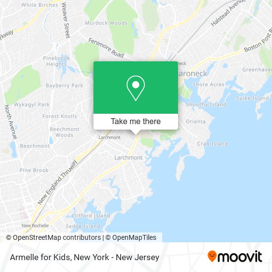 Armelle for Kids map