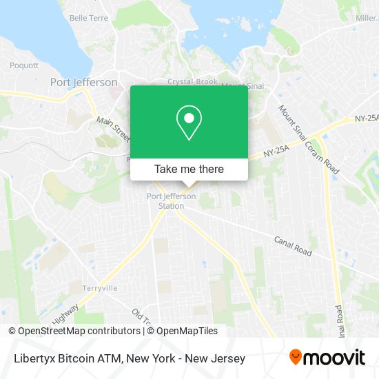 Libertyx Bitcoin ATM map