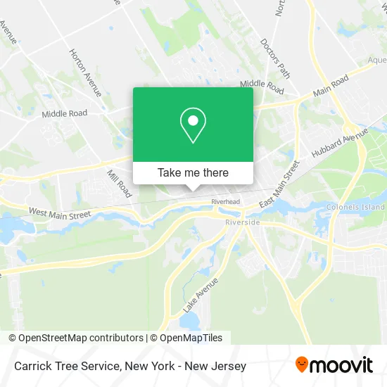 Carrick Tree Service map