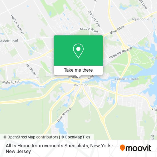 All Is Home Improvements Specialists map