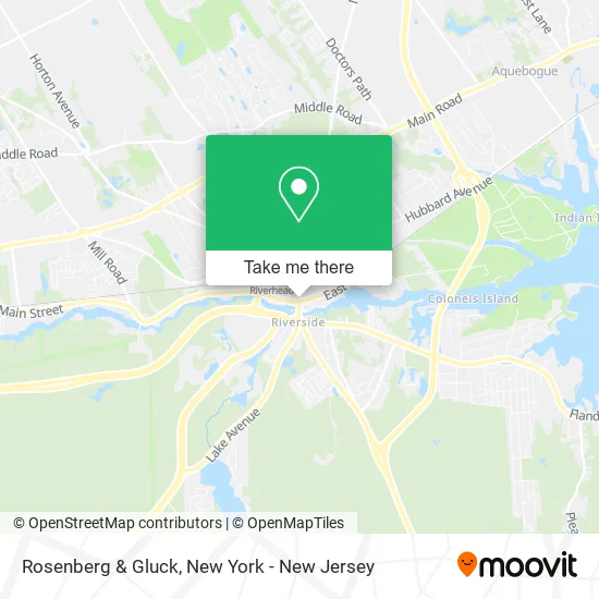 Rosenberg & Gluck map