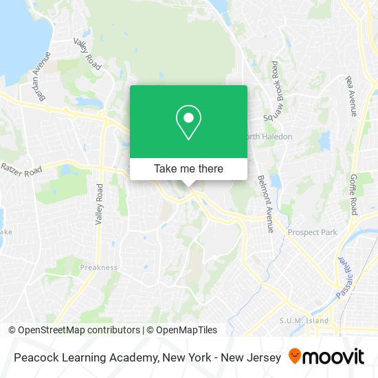 Mapa de Peacock Learning Academy