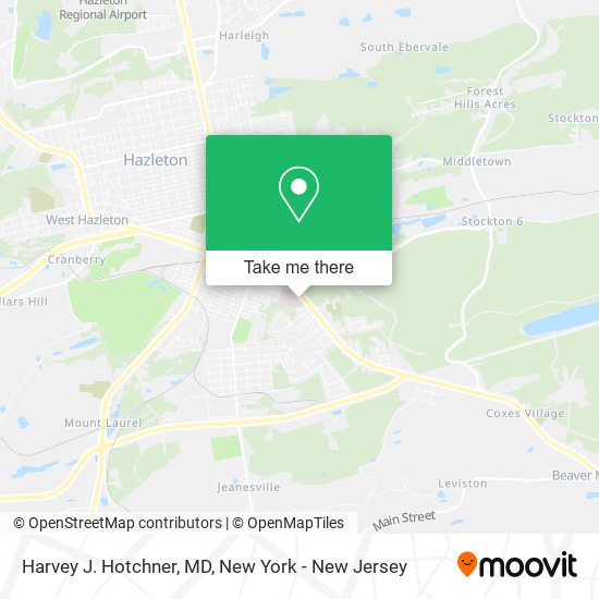 Mapa de Harvey J. Hotchner, MD