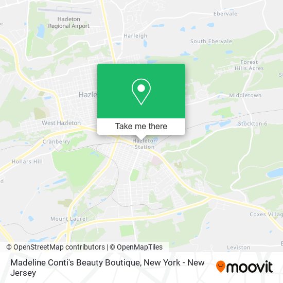 Madeline Conti's Beauty Boutique map