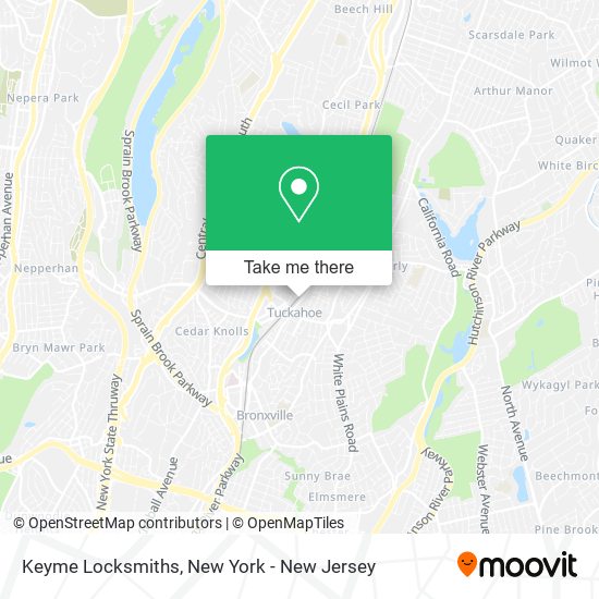 Keyme Locksmiths map