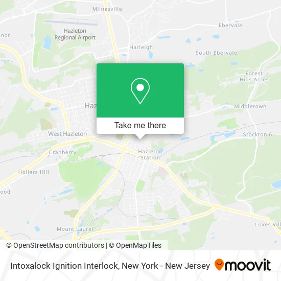 Intoxalock Ignition Interlock map