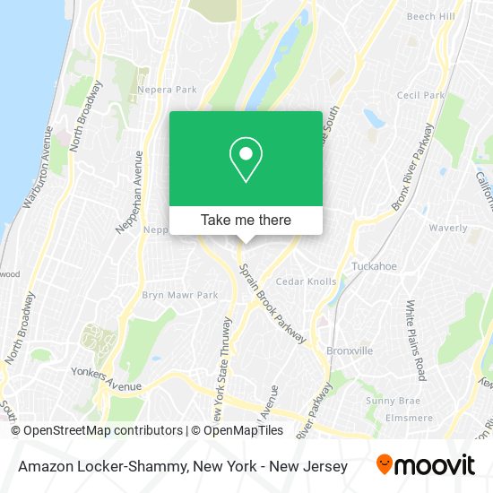 Amazon Locker-Shammy map