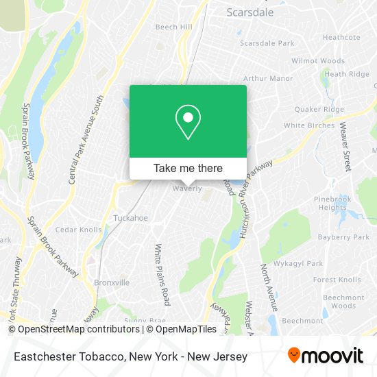 Eastchester Tobacco map