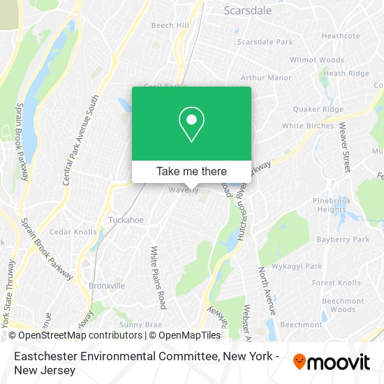 Mapa de Eastchester Environmental Committee