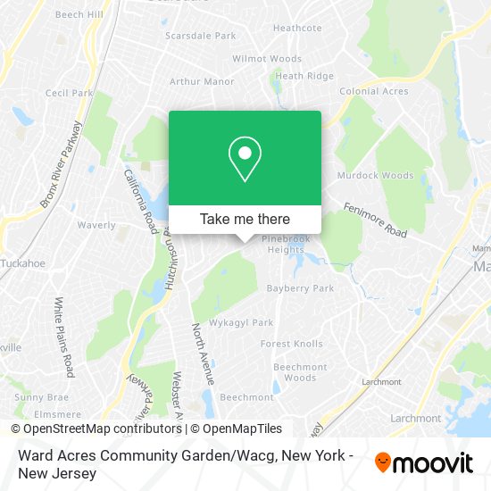 Ward Acres Community Garden / Wacg map