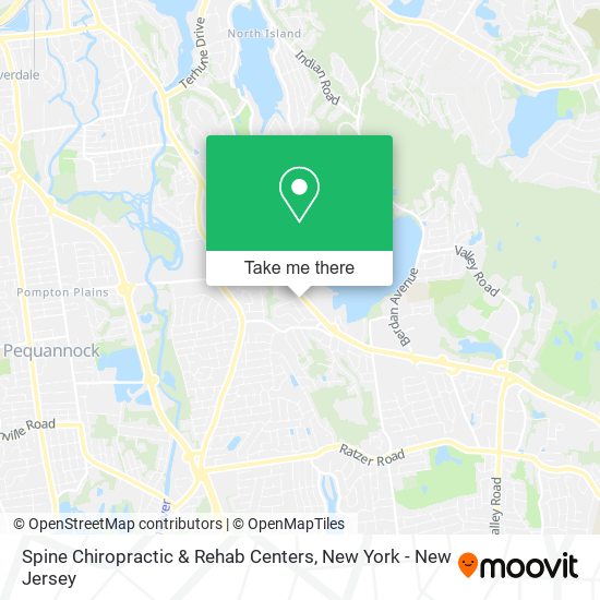 Spine Chiropractic & Rehab Centers map