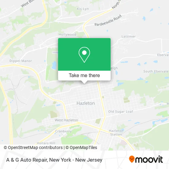 A & G Auto Repair map